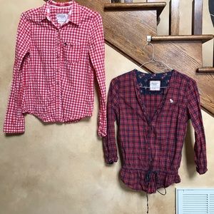 2 Abercrombie & Fitch shirts